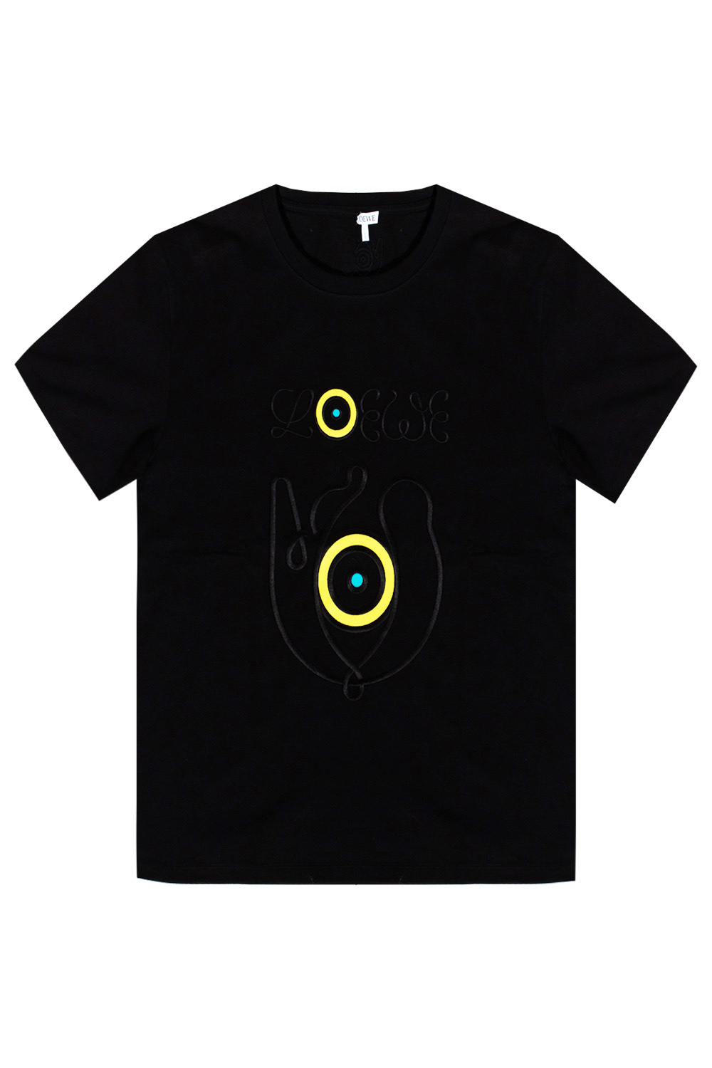 LOEWE 「Eye/LOEWE/Nature」Long Sleeve T shirt with logo loewe shirt blue - SchaferandweinerShops Canada